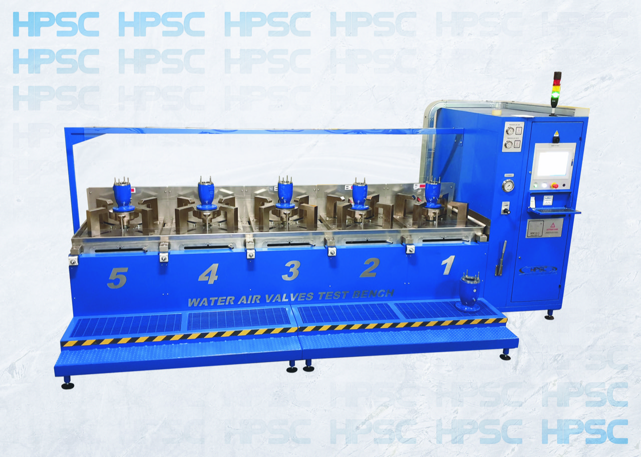 Valves test bench